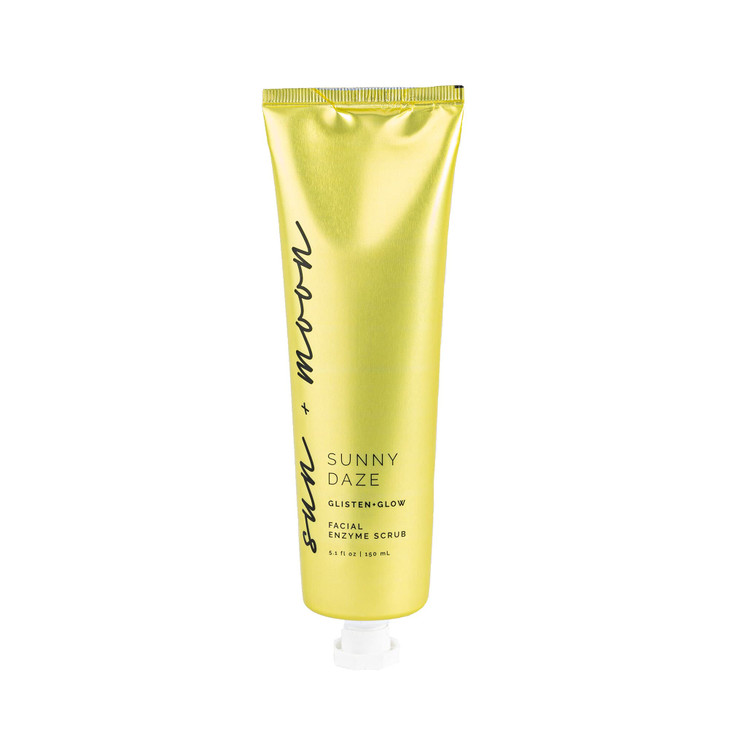 sun moon Facial Exfoliator Papaya Enzyme Face Mask Scrub Gel Hydrating Rejuvenating Antioxidant with Pineapple and Mango
