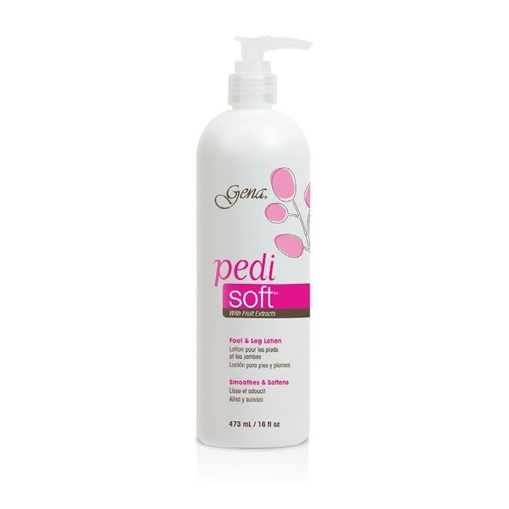 Gena Pedi Soft Lotion 16 oz wpump