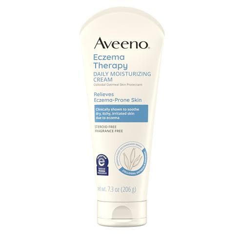 Aveeno Eczema Therapy Daily Moisturizing Body Cream for Sensitive Skin Soothing Eczema Relief Cream Colloidal Oatmeal Ce