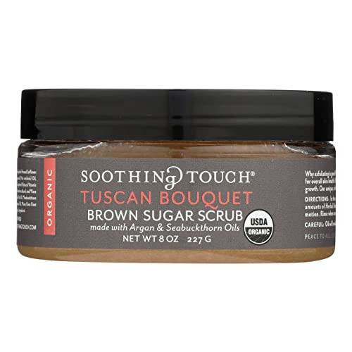 Soothing Touch Organic Herbal Brown Sugar Scrub, Tuscan Bouquet, 8 Oz online at globaldelivered