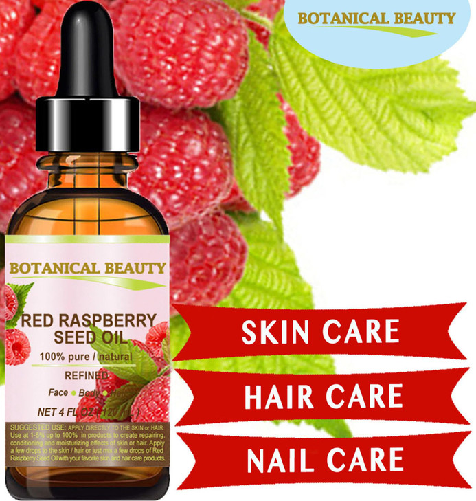 Red Raspberry Seed Oil 100 PureNaturalUndilutedRefined Cold Pressed Carrier Oil 05 Floz15 ml For Skin Hair Lip And Nail