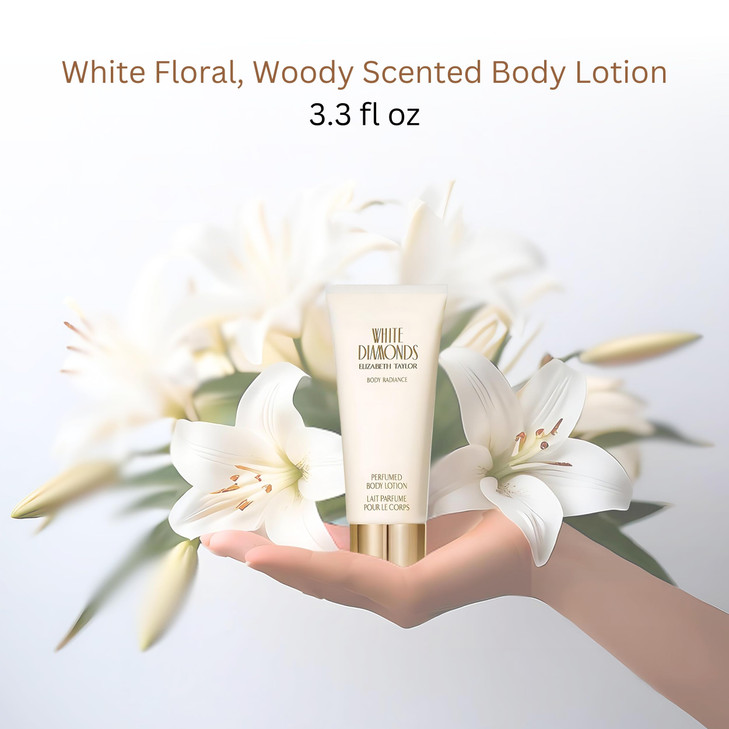 Elizabeth Taylor White Diamonds Women Body Lotion 33 oz