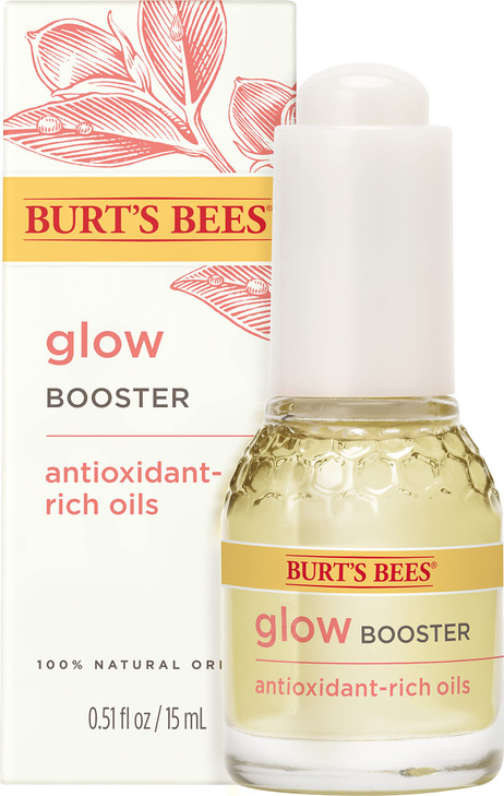 Burts Bees Glow Booster Face Serum with AntioxidantRich Oils for Normal and Combination Skin 051 Fluid Ounces