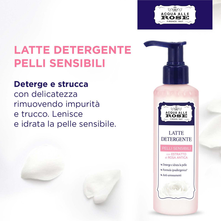 Roberts Latte Detergente Cleansing Cream 676 Fluid Ounce 200ml Package Italian Import