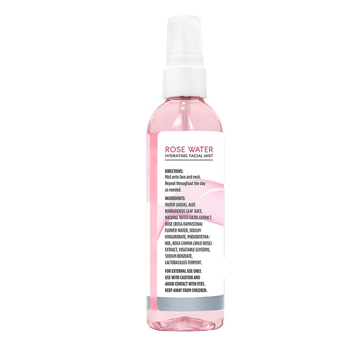 Cococare Rose Water Hydrating Facial Mist Moisturizing Refreshing for All Skin Types Lightly Scented Natural Fragrance 2