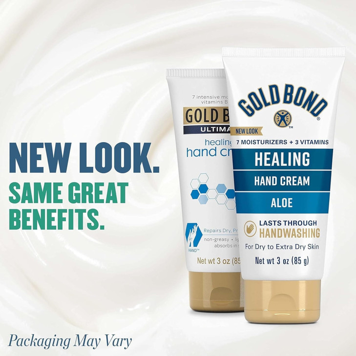 Gold Bond Ultimate Healing Hand Cream 3 Ounces Pack of 2