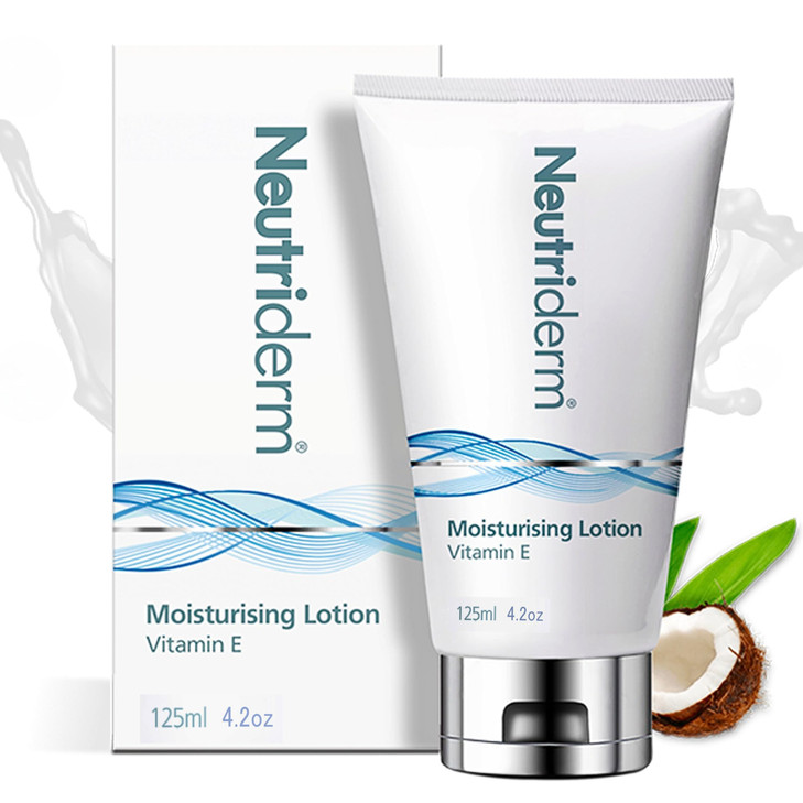 NEUTRIDERM Daily Face Moisturizer with Natural Vitamin E Cream Moisturizing Lotion for Face and Body Wrinkles Dry AcnePr