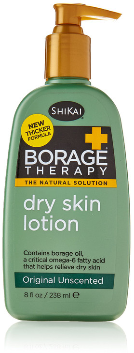Shikai Lotion Dry Skin Therapy Borage 8 Fluid Ounce