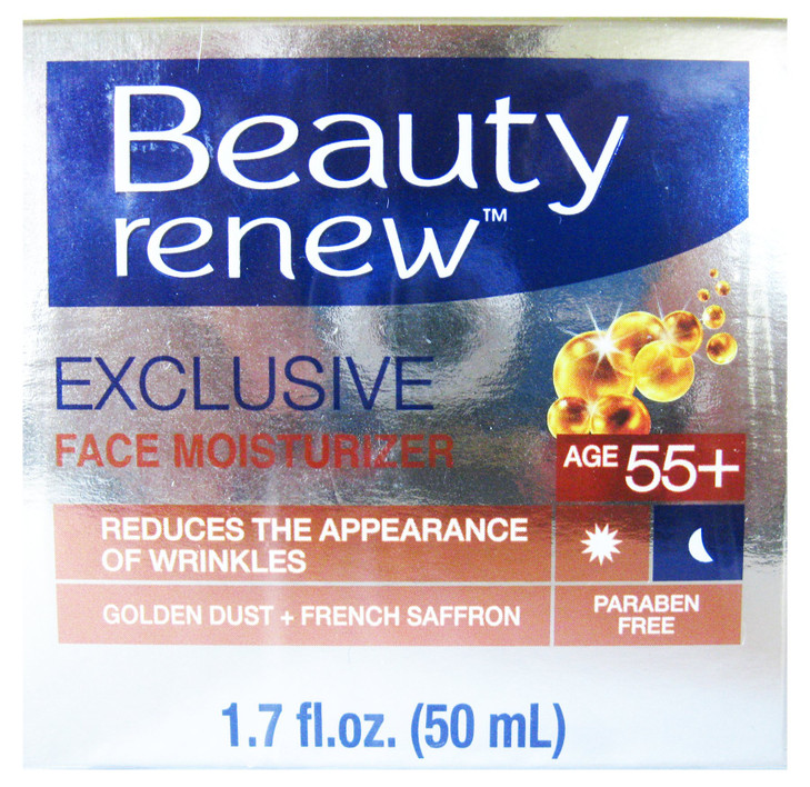 Beauty Renew 55 Exclusive Day Night Cream Golden Dust and French Saffron 17 fl Oz