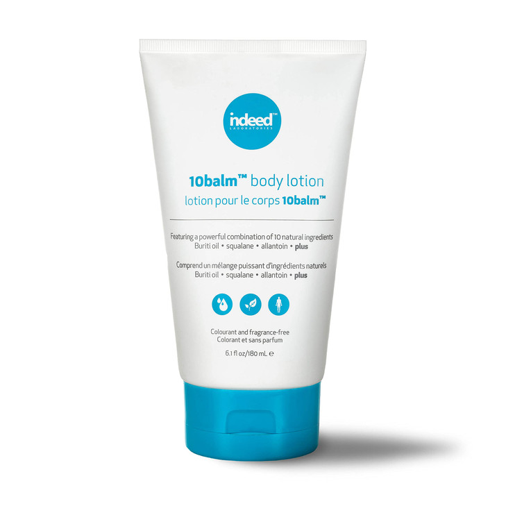 INDEED LABS 10Balm Body Lotion Ultra Hydrating Daily Body Moisturizer for Dry Irritated Skin Moisturizing Lotion with No