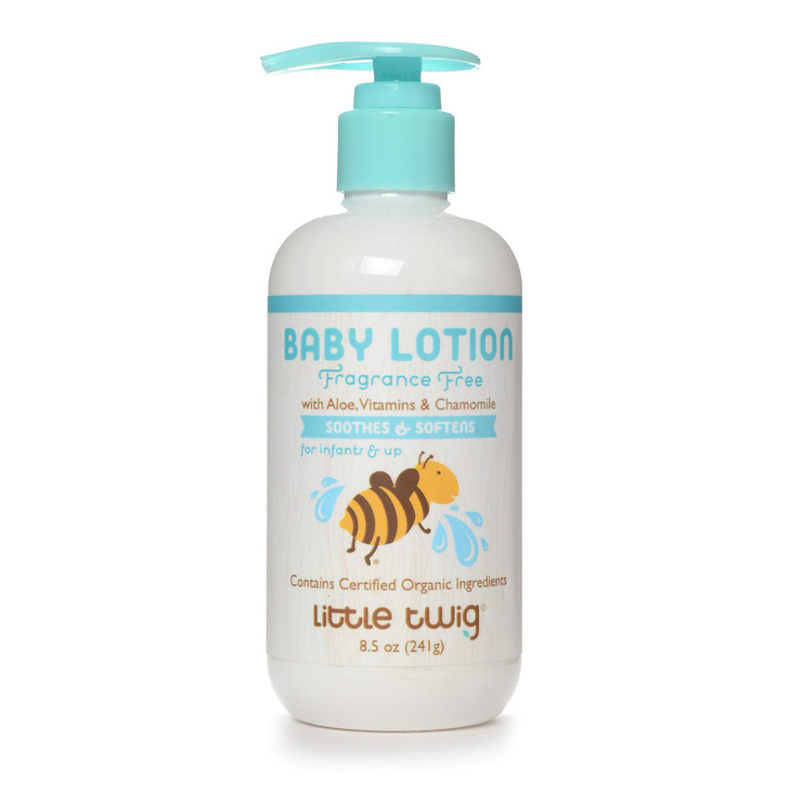Little Twig Baby Lotion Natural Plant Derived Formula Fragrance Free 85 fl oz