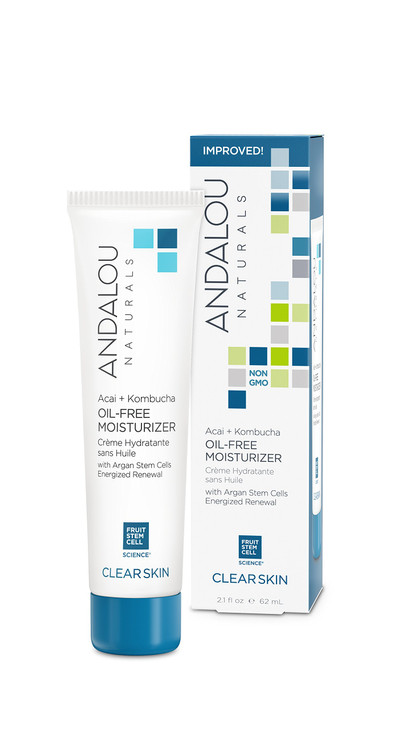 Andalou Naturals Acai Kombucha OilFree Moisturizer White Tea 21 Fl Oz