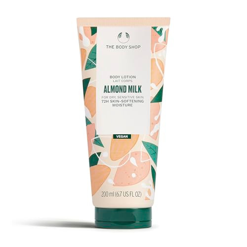 The Body Shop Almond Milk and Honey Body Lotion Hydrating Moisturizing Skincare for Dry and Sensitive Skin Hypoallergeni