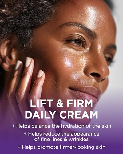 Andalou Naturals Hyaluronic DMAE Lift Firm Skin Cream Anti Aging Face Moisturizer With Hyaluronic Acid Helps Reduce Fine