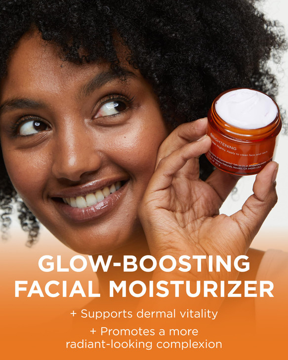 Andalou Naturals Probiotic Vitamin C Renewal Cream Complexion Enhancing Hydrating Face Moisturizer Helps Promote Firmer