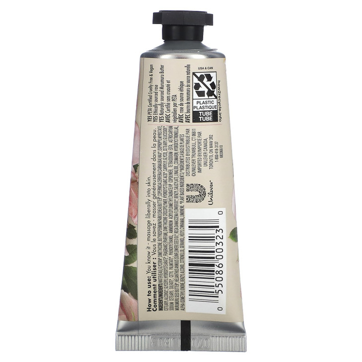 Love Beauty and Planet Murumuru Butter Rose Delicious Glow Hand Cream Body Lotion Rose 1oz Pack of 2