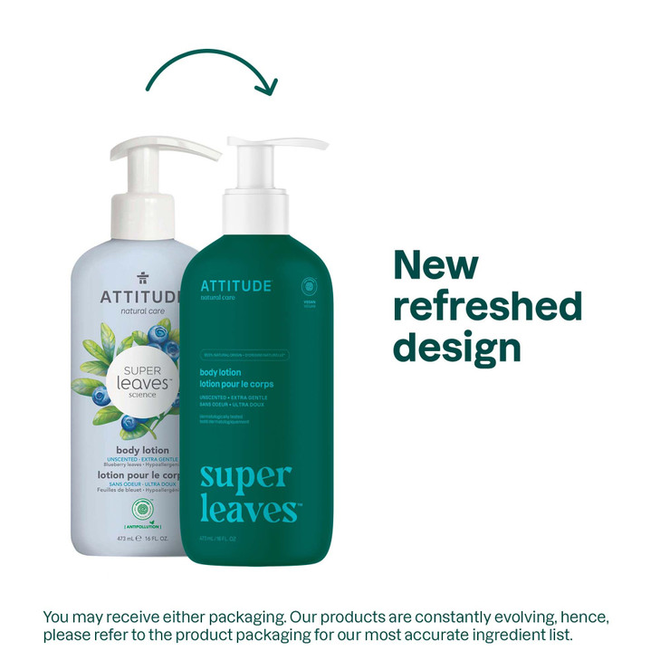 ATTITUDE Body Lotion EWG Verified Moisturizer Vegan Skin Care Products NonGreasy Hydrating for Dry Skin Cruelty Free Ext