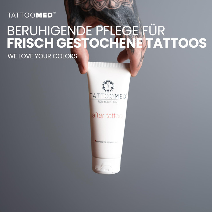 TattooMed After Tattoo Aftercare With Panthenol For Protecting Sensitive Newly Tattooed Skin 1 x 100ml