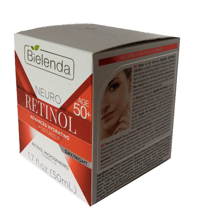 BIELENDA NEURO RETINOL 50 VITAMIN C E ADVANCED HYDRATING MOISTURIZER DAYNIGHT 17 FL OZ
