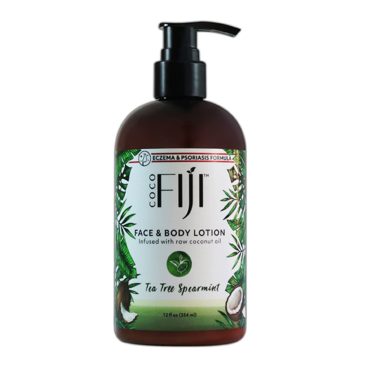 Coco Fiji Face Body Lotion Infused With Coconut Oil Lotion for Dry Skin Moisturizer Face Cream Massage Lotion for Women