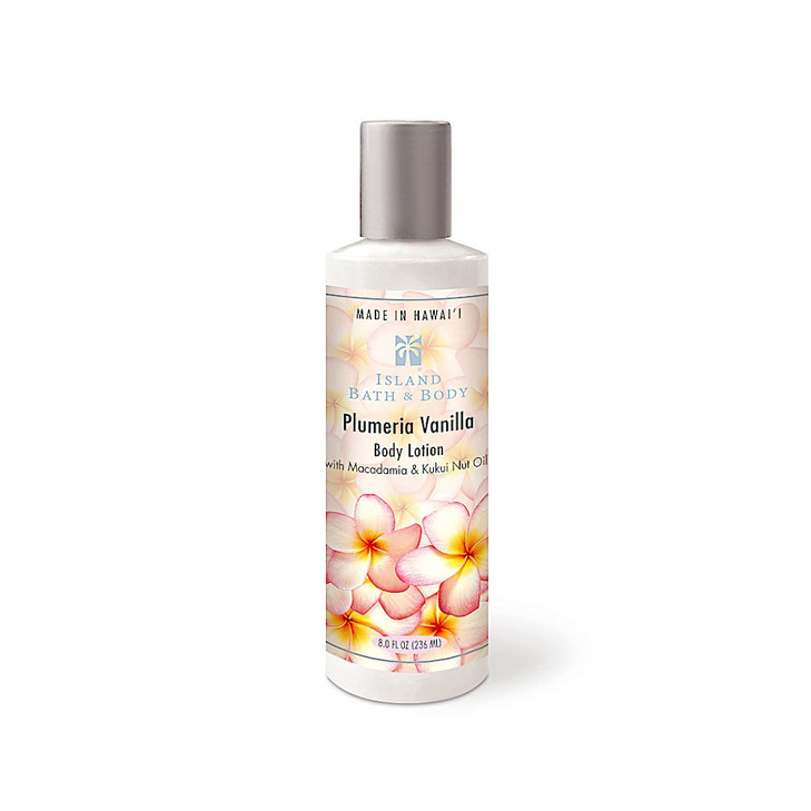 Island Bath Body Plumeria Vanilla Body Lotion 8 fl oz