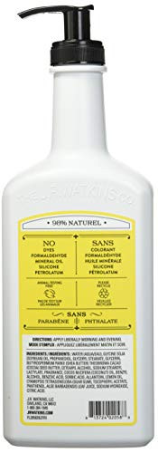 JR Watkins Daily Moisturizing Lotion Lemon Cream 18 Ounces