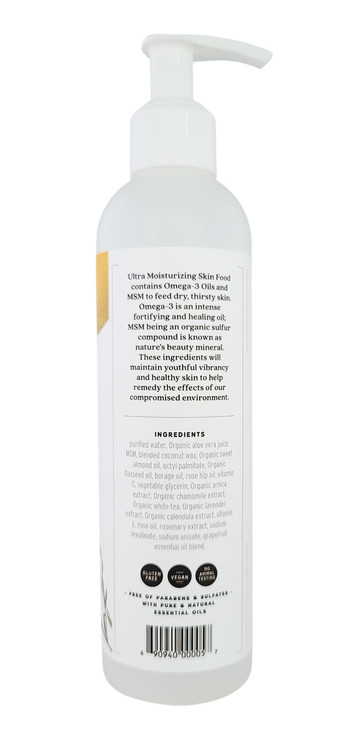 Griffin Remedy Omega3 Body LotionGrapefruit Essential Oils and Organic MSM Ultra Moisturizing All Natural Paraben Free S