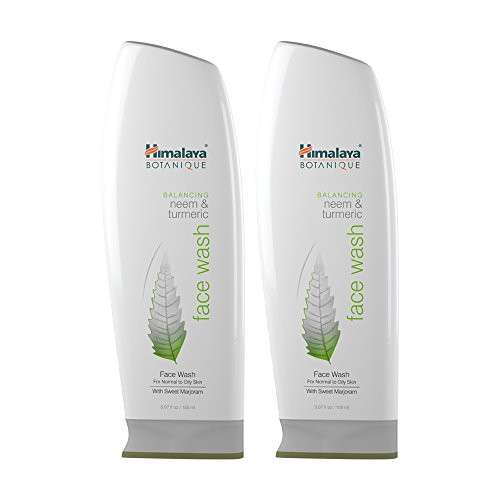 Himalaya Botanique Exfoliating Walnut Wood Apple Face Scrub for Younger Renewed Skin 507 oz 2 Pack