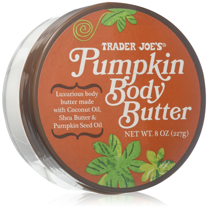Trader Joes Pumpkin Body Butter Luxurious Body Butter Made with Coconut Oil Shea Butter Pumpkin Seed Oil 8oz 227g