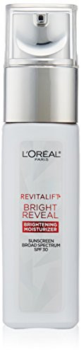 LOral Paris Revitalift Bright Reveal AntiAging Day Cream with SPF 30 with Glycolic Acid Vitamin C ProRetinol to Reduce W
