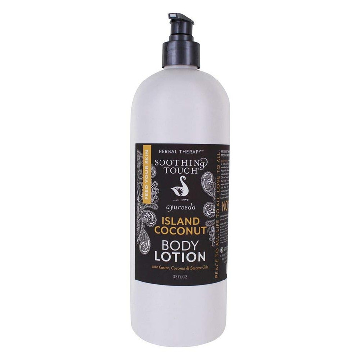 Soothing Touch Island Coconut Body Lotion 32 oz