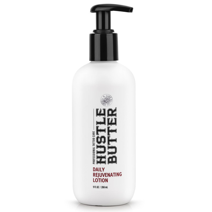 Hustle Butter Tattoo Aftercare Daily Moisturizing Lotion Naturally Derived Vegan Cruelty Free Everyday All Over Use for