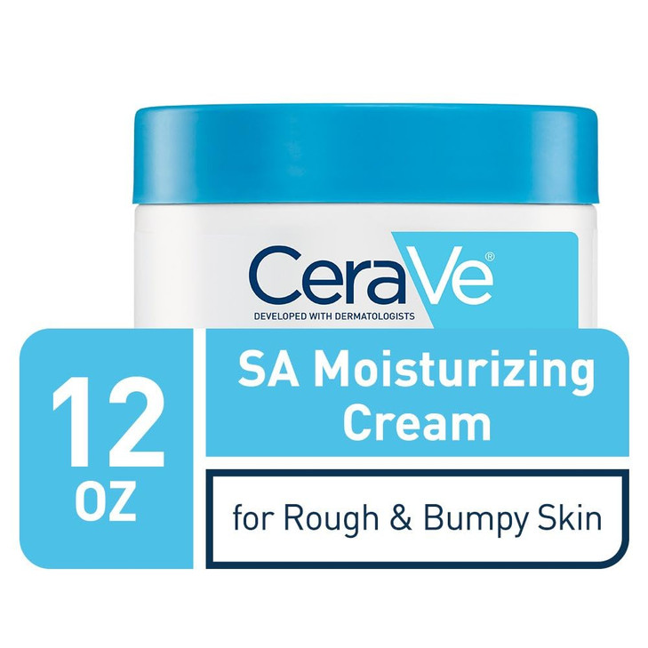 CeraVe Moisturizing Cream with Salicylic Acid Exfoliating Body Cream with Lactic Hyaluronic Acid Niacinamide and Ceramid