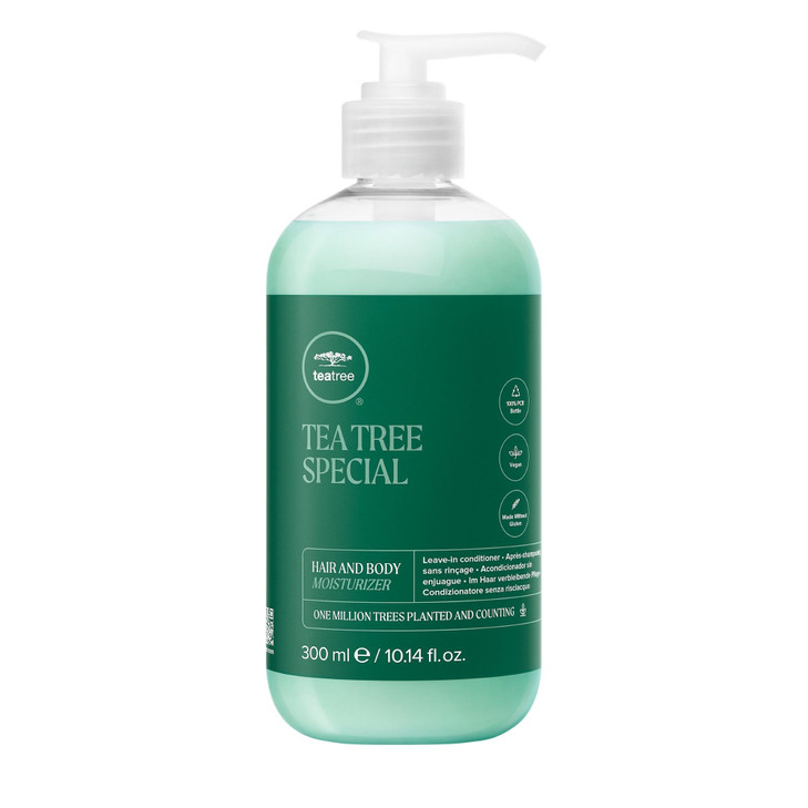 Tea Tree Hair and Body Moisturizer LeaveIn Conditioner Body Lotion AfterShave Cream For All Hair Skin Types 1014 fl oz