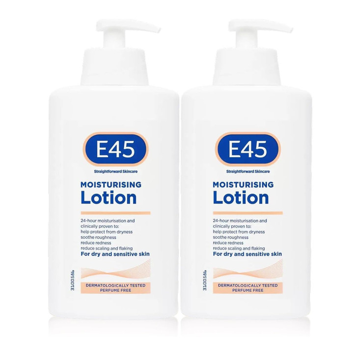 E45 Dermatological Moisturising Lotion 1691 Fl Oz Pack of 2