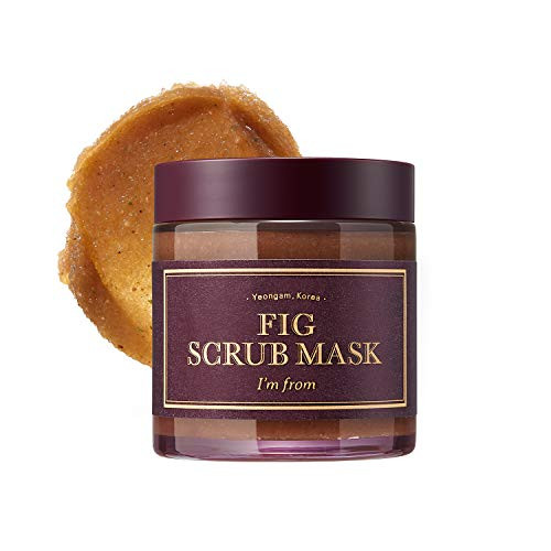 Im from Fig Scrub Mask 120g exfoliating moisturizing mask korean exfoliator organic skin care