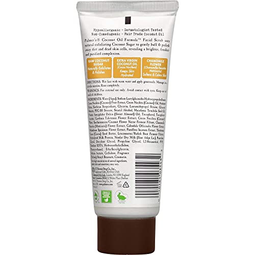 Palmers Coconut Sugar Facial Scrub 317 Ounce Pack of 2