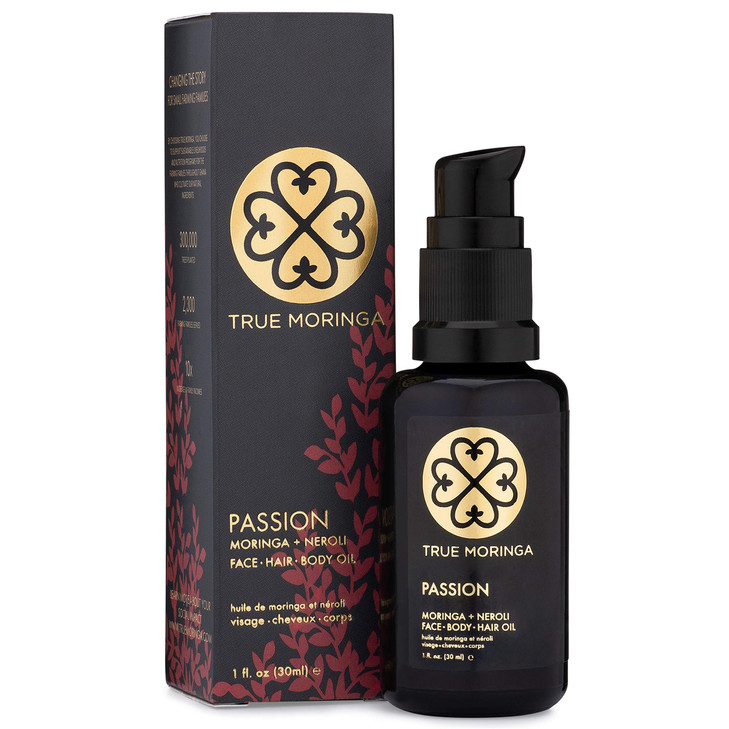 True Moringa Oil for Face Body Hair 100 Pure ColdPressed Oil Unrefined Antiaging Reduce Wrinkles Brightening Skin Tone M