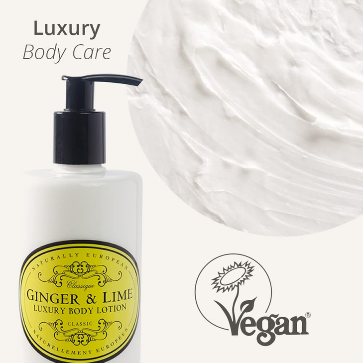 Naturally European Ginger Lime Luxury Body Lotion EcoFriendly Boxless Edition 500ml