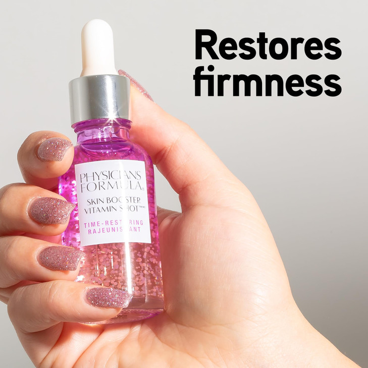 Physicians Formula Dermatologist Tested Skin Booster Vitamin Shot, Anti-Aging Serum with Vitamin A, Red Algae & Vegan Collagen - Restoring online at globaldelivered