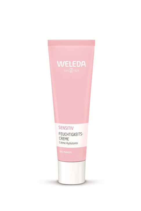 Weleda Sensitive Care Face Cream 1 Fluid Ounce Fragrance Free Plant Rich Moisturizer with Sweet Almond Oil