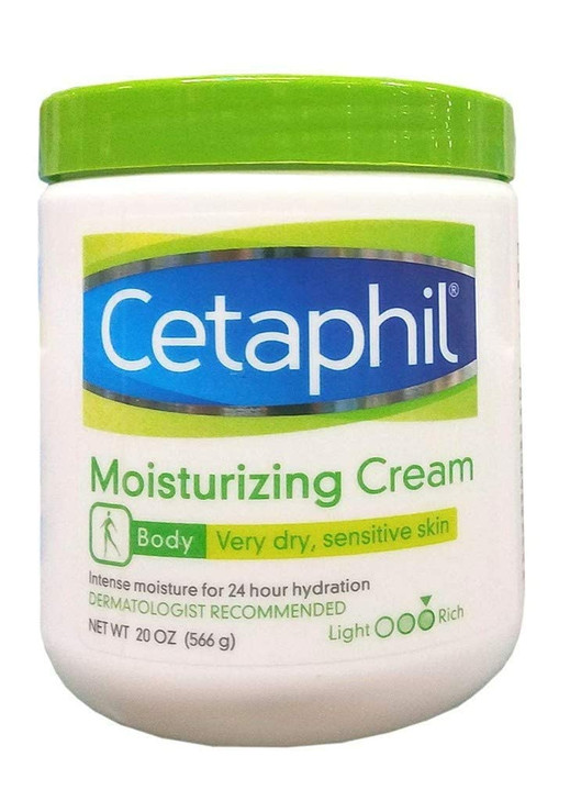 Cetaphil Moisturizing Cream for Dry Sensitive Skin Fragrance Free 20 oz