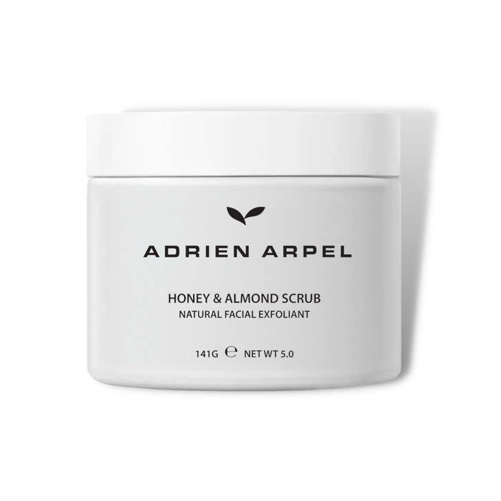 Honey Almond Skin Scrub by Adrien Arpel Face Mask Helps Improve Skin Tone and Texture Moisturizing and Smoothing