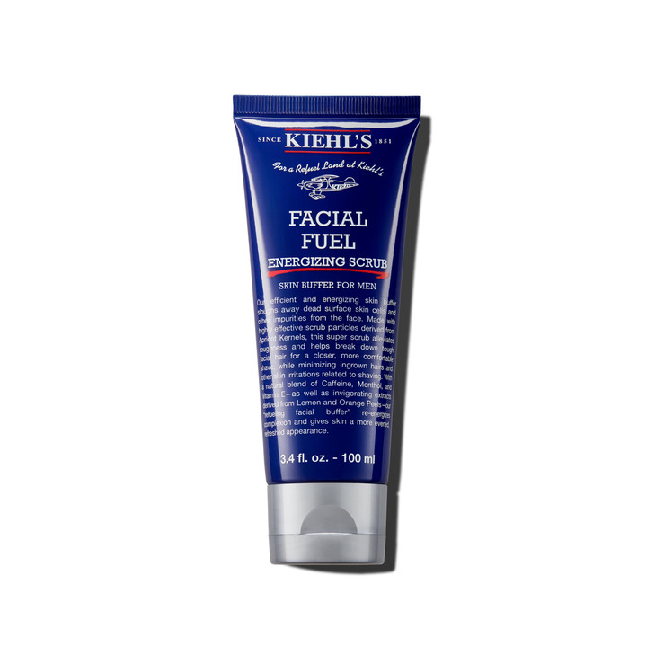 Kiehls Facial Fuel Exfoliating Face Scrub Facial Cleanser for Men Smooths Skin Removes Dead Skin Dirt Oil Helps Soften T
