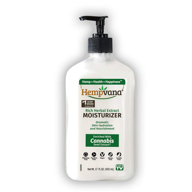 Hempvana Rich Herbal Extract MoisturizerBody Lotion for Dry SkinBody Hand Moisturizer Enriched with Cannabis Seed Extrac