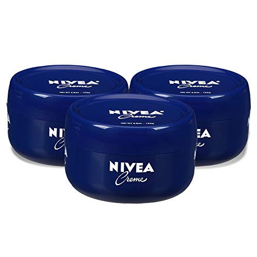NIVEA Creme Body Face and Hand Moisturizing Cream for All Skin Types Rich Body Moisturizer with Provitamin B5 68 Oz Jar