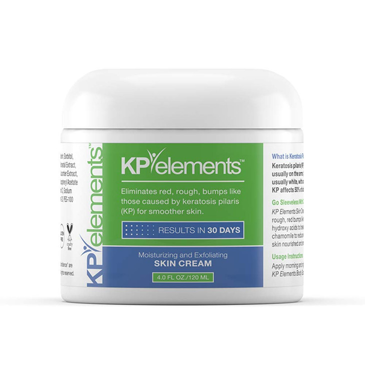 KP Elements Keratosis Pilaris Lotion 4 fl oz Natural Keratosis Pilaris Treatment Moisturizing Exfoliating AHA Lotion for