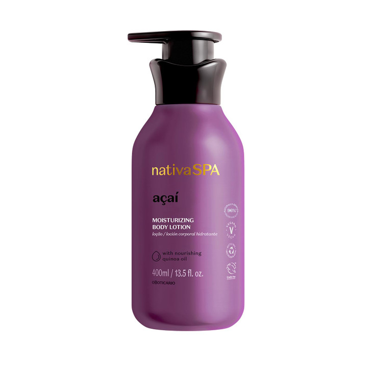 Nativa SPA by O Boticrio Aa Moisturizing Body Lotion LongLasting Hydration and Lightweight Fragranced Moisturizer 135 Ou