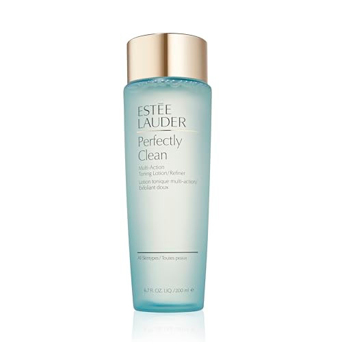 Este Lauder Perfectly Clean MultiAction Hydrating Toning Face LotionRefiner Exfoliating Toner 67 Fl Oz