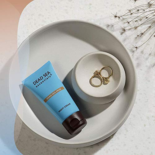 Dead Sea Essentials Mud Night Cream, Hydrating Moisturizing Vegan Skin Care, Cruelty free - 1.69 Fl oz, 50 ml online at globaldelivered